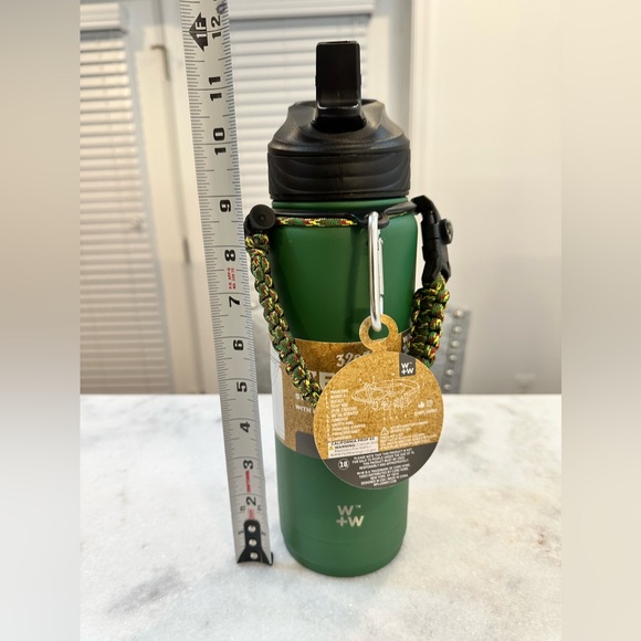 Brand New Zenith Stainless Steel Flip Up Straw Paracord Handle Tumbler - 32oz - Picture 6 of 8